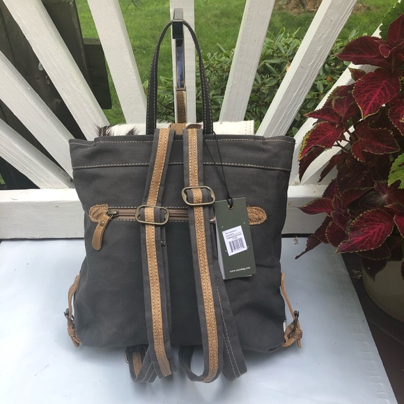 Myra Bloom Bleach Backpack Bag Purse NWT - Picture 5 of 7